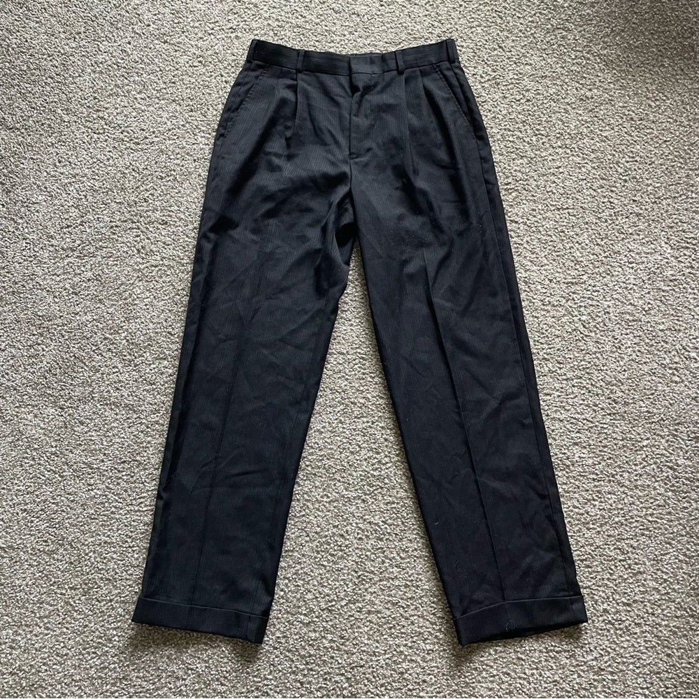 Dockers Men’s Dress Black Pants 32 x 32 - EUC